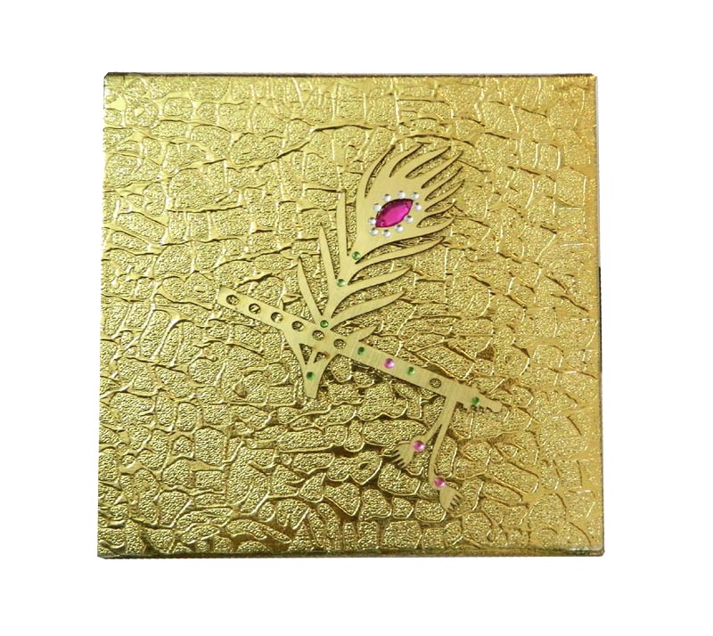 Golden Shiny Jewellery Box 