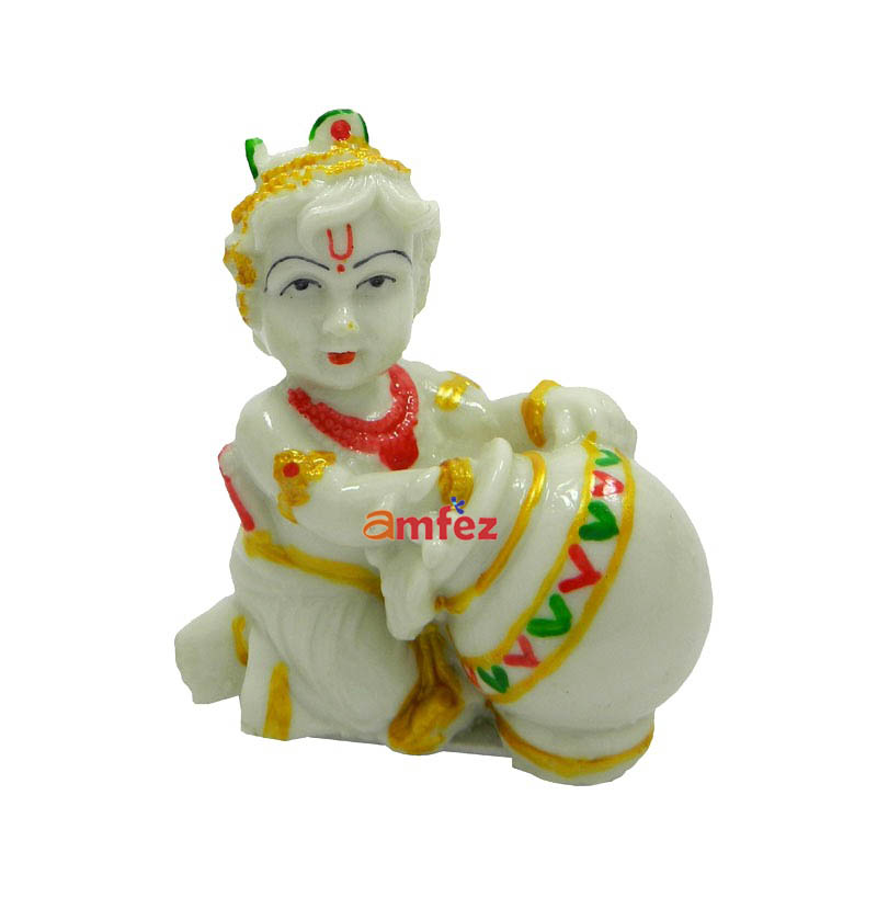 Handicrafts Laddu/Bal Gopal Wax Idol/ Statue