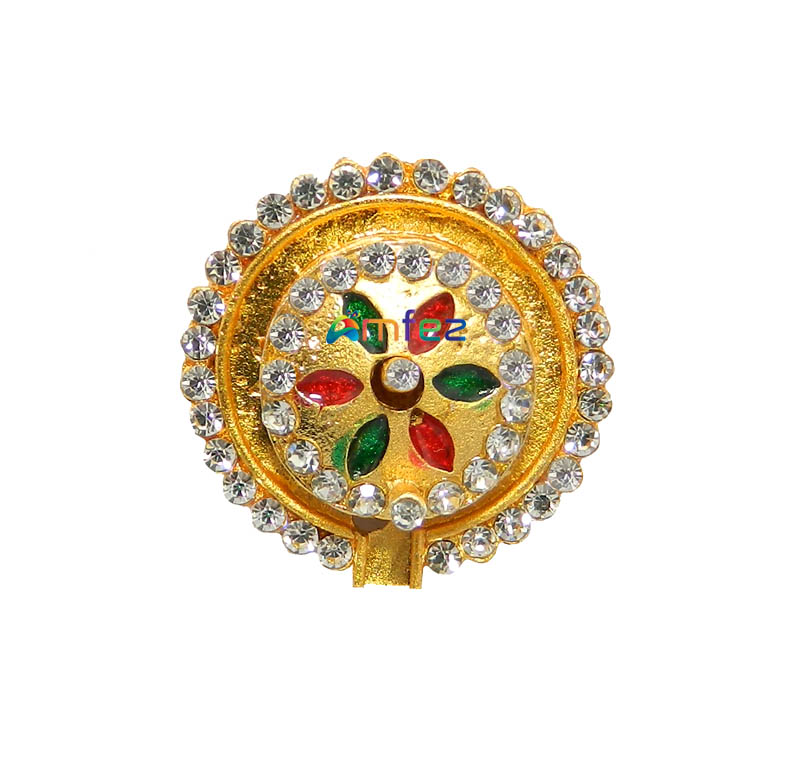 Golden Stone Work Atta Chakki Toy