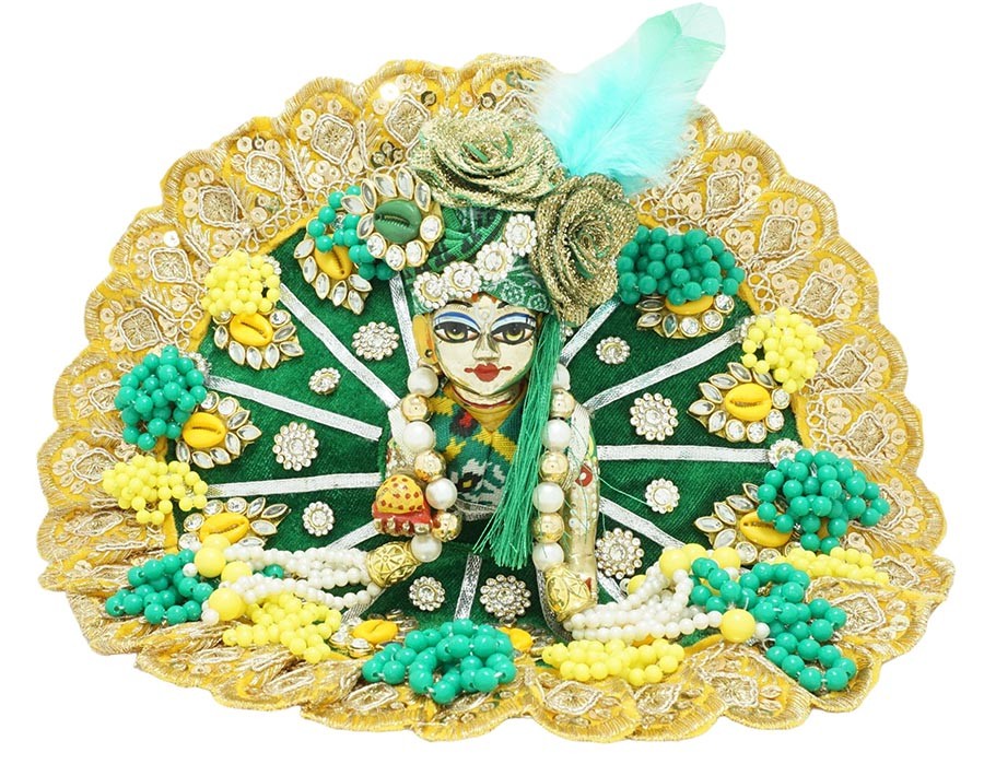 Kanha/Laddu Gopal/Krishna Ji Dress/ Poshak_Size No. 5_ (Velvet) – Great E  Pujari® (A Brand of Sajyoti Trading Co)