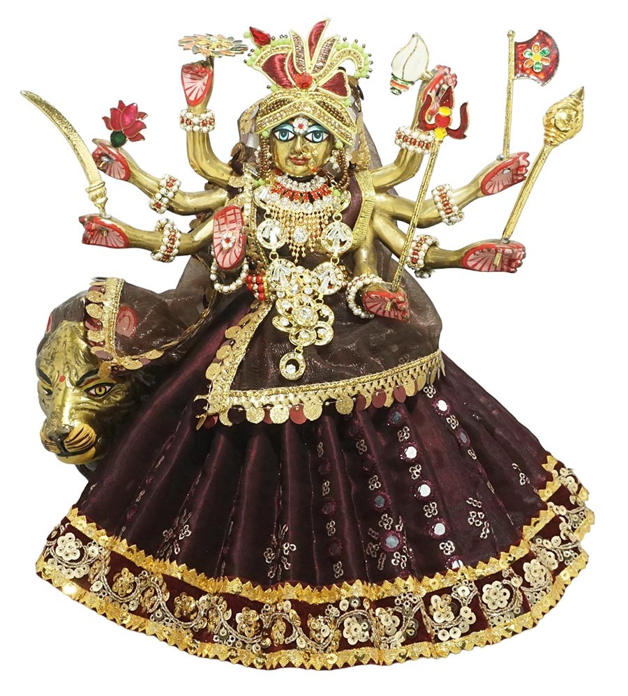mnaonline Durga Mata, Radha Ji, Mata Rani Dress Price in India - Buy  mnaonline Durga Mata, Radha Ji, Mata Rani Dress online at Flipkart.com