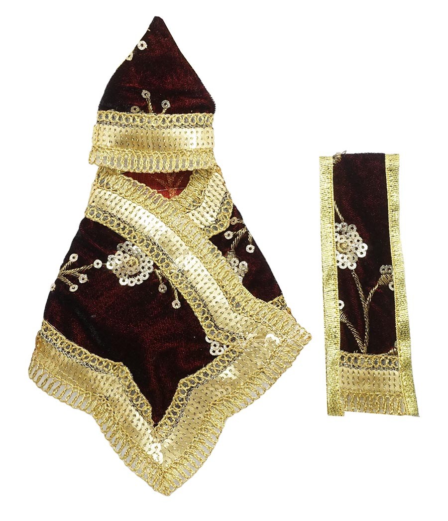 Buy S A GIFTS Beautifully Fancy Dress for Sai Baba Murti, Poshak Dress -  7.5 Inch (Pack of 10) Online at Low Prices in India - Amazon.in