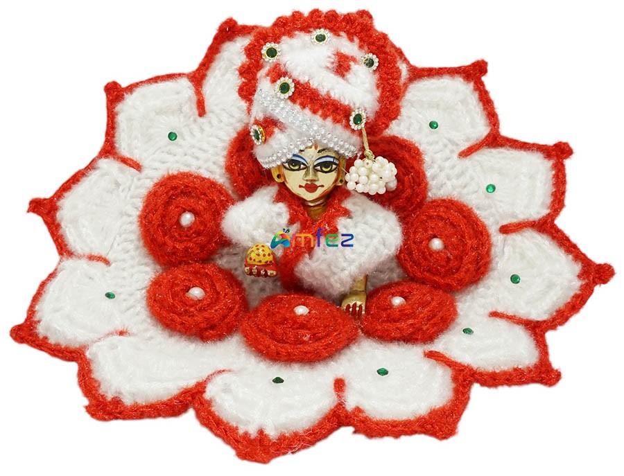 Buy laddu Gopal Woollen Dress With Cap Online Amfez